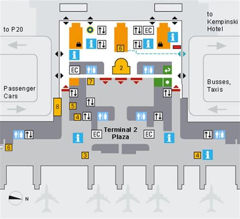 printable map of munich airport.